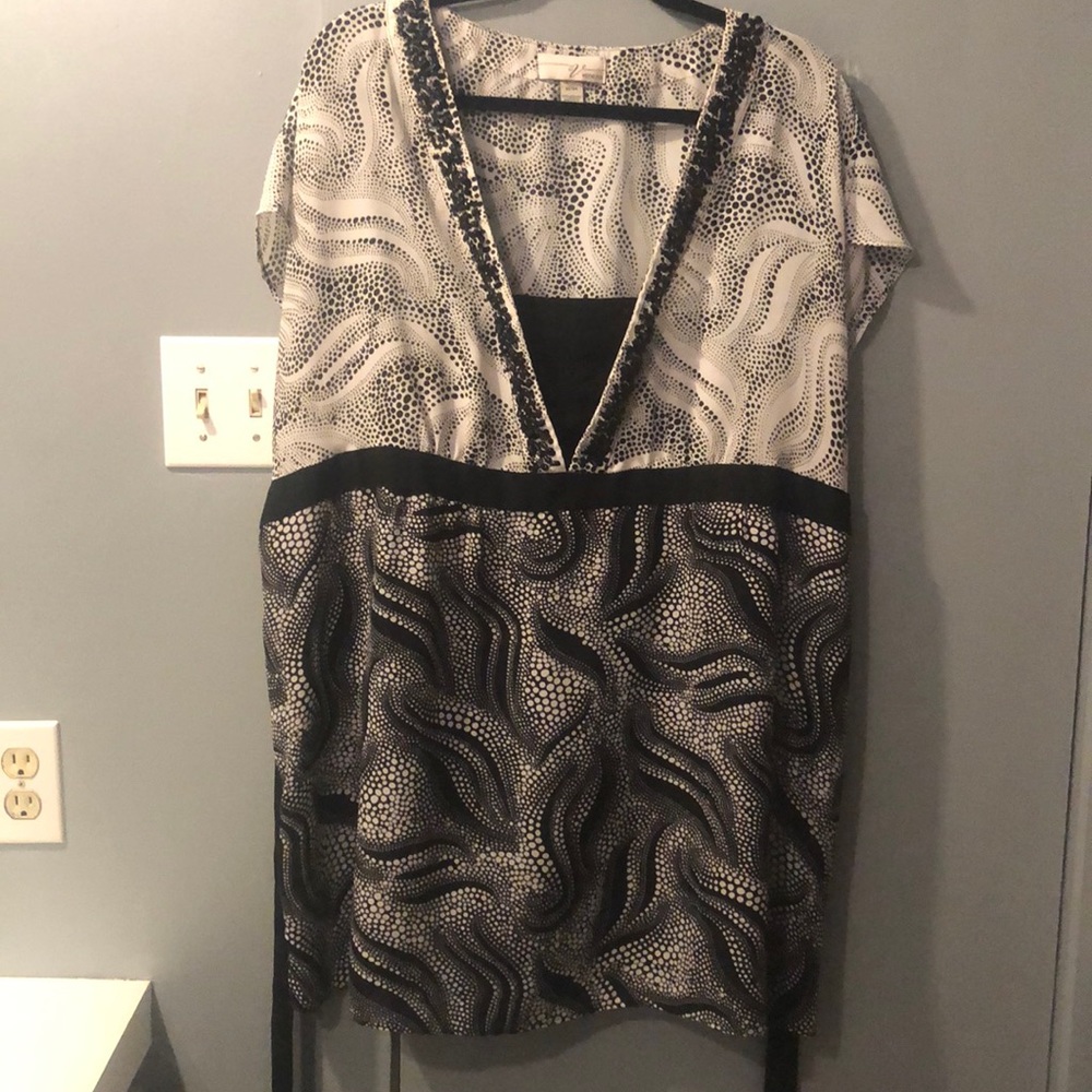 Venezia Black/white top
